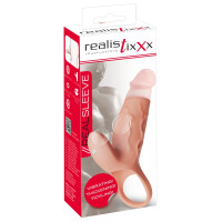 Realistixxx RealSleeve Clit - Vibro-Penismanschette - Klitoris-Tickler - 2 Motoren