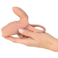 Realistixxx RealSleeve Clit - Vibro-Penismanschette - Klitoris-Tickler - 2 Motoren