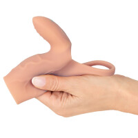 Realistixxx RealSleeve Clit - Vibro-Penismanschette - Klitoris-Tickler - 2 Motoren