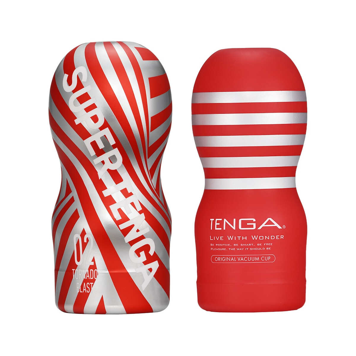 TENGA SUPER CUP Tornado Blast Einweg-Masturbator mit Spiral-