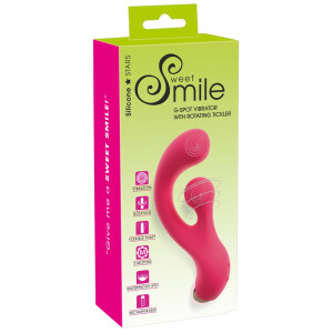Sweet Smile G-Spot Vibrator - Rotation & Vibration - Silikon - Türkis