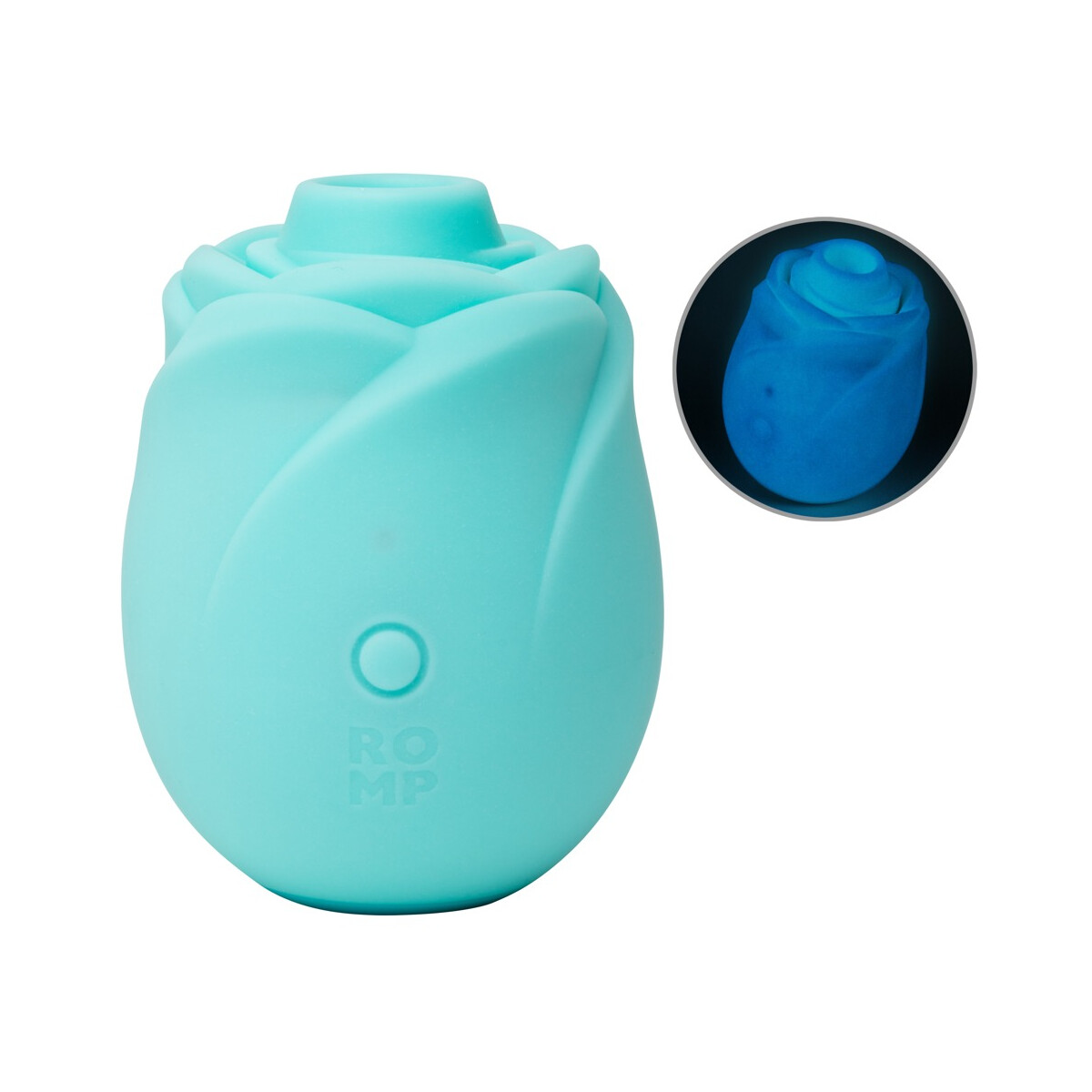 ROMP Rose Glow Pulsator in Rosenform mit box