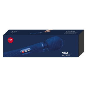 Fun Factory VIM - Premium Wand Massager - Weighted Rumble Technik - Blau