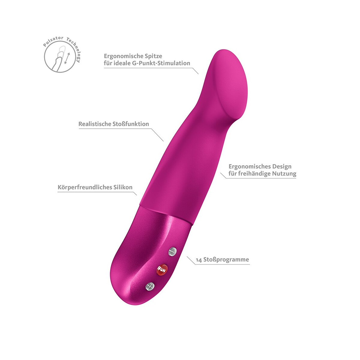 Pinker Fun Factory STRONIC SUNDAZE Pulsa box