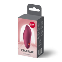 Fun Factory CHARME - Kompakter Auflegevibrator - 12 Modi - Rot
