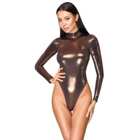 Langarm-Riobody Roségold | Cottelli PARTY | Glamour-Look
