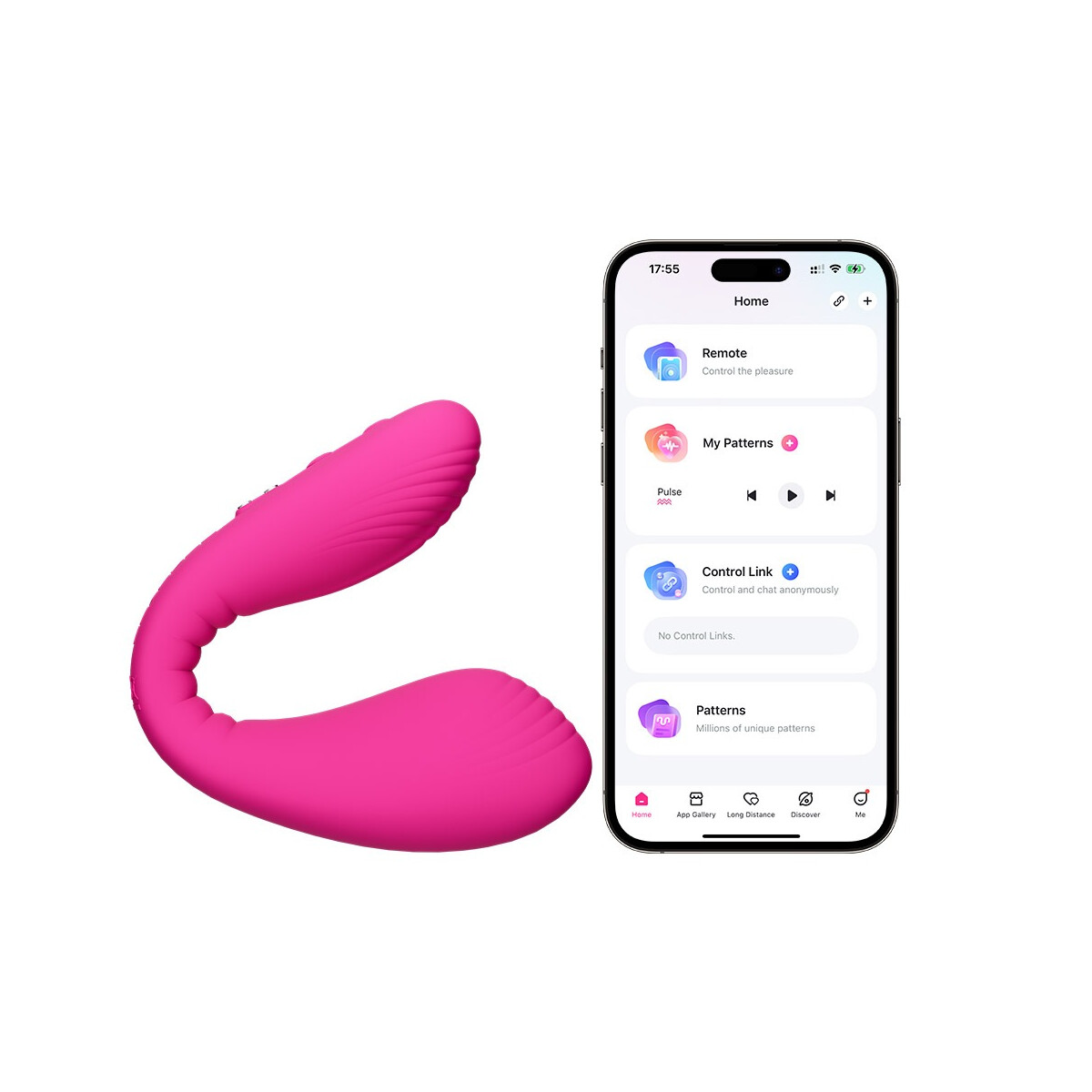 Lovense Dolce | App-gesteuerter Dual-Vib box