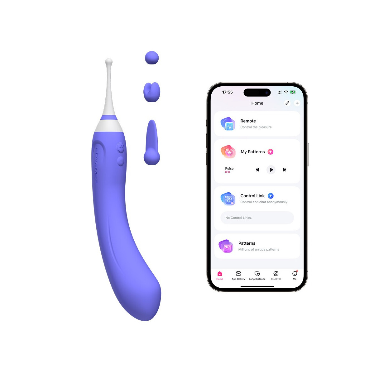 Lovense Hyphy | App-Vibrator mit 2 Motor box