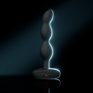 Lovense Ridge - App-gesteuerter Analvibrator mit Rotation - Schwarz
