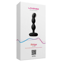 Lovense Ridge - App-gesteuerter Analvibrator mit Rotation - Schwarz
