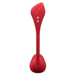 Lovense Vulse - App-gesteuertes Vibro-Ei mit Stoßfunktion - G-Punkt - Rot