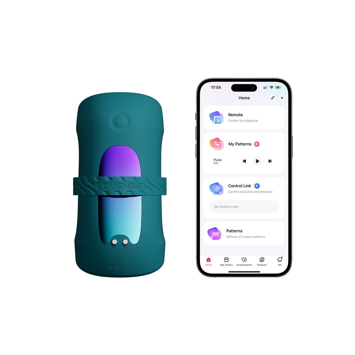 Lovense Gush 2 | App-gesteuerter Masturbator | Hands-Free