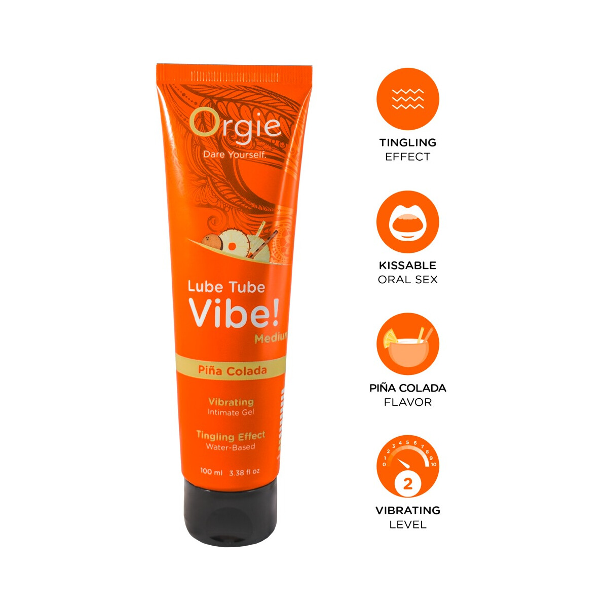 Lube Tube Vibe! Pina Colada100