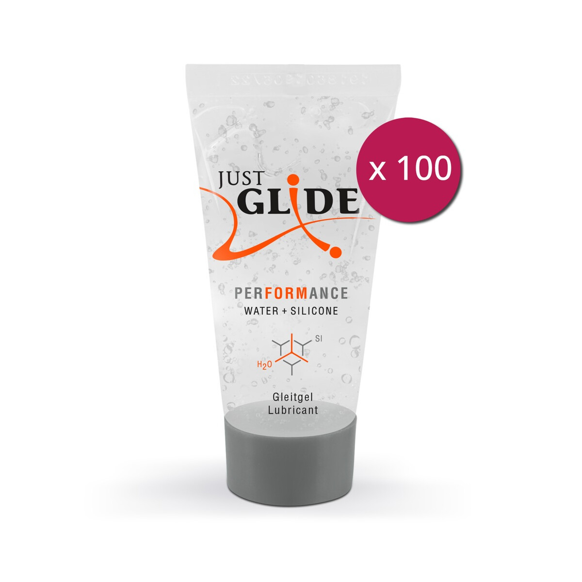 Just Glide Performance Premium Hybrid-Gleitgel - Wasserbasis
