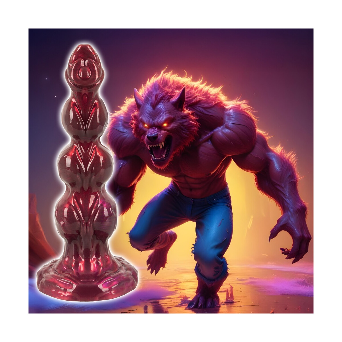 Beasty Cocks Werewolf Willie | Fantasy K box