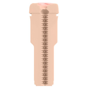 Rebel The V-Stroker Lucia - Diskreter Taschen-Masturbator mit Gehäuse & Schutzkappe