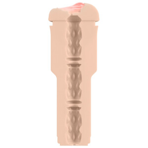Rebel The V-Stroker Nicolette - Diskreter Taschen-Masturbator mit Schutzkappe