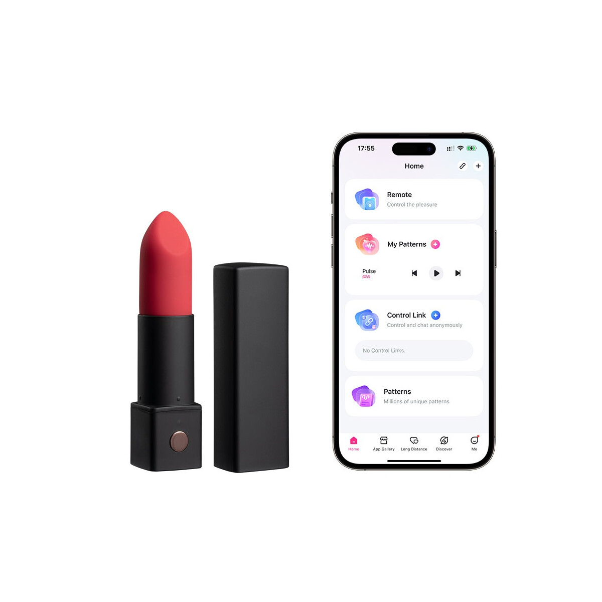 Lovense Exomoon | App-gesteuerter Lippen box