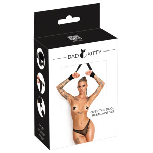 Bad Kitty Over The Door Restraint Set - 2-teilige Türfessel mit gepolsterten Handfesseln