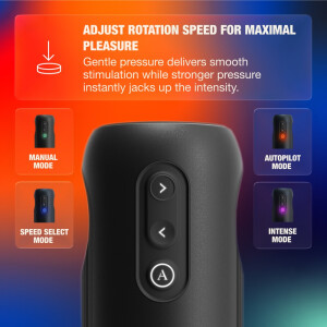 Arcwave Orbit - App-gesteuerter rotierender Premium-Masturbator mit CleanTech Silikon