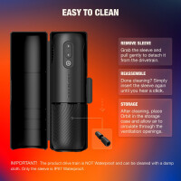 Arcwave Orbit - App-gesteuerter rotierender Premium-Masturbator mit CleanTech Silikon