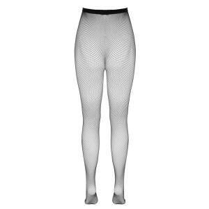 Cottelli LEGWARE Feinmaschige Netz-Strumpfhose - Nahtlos & Elastisch (Schwarz)