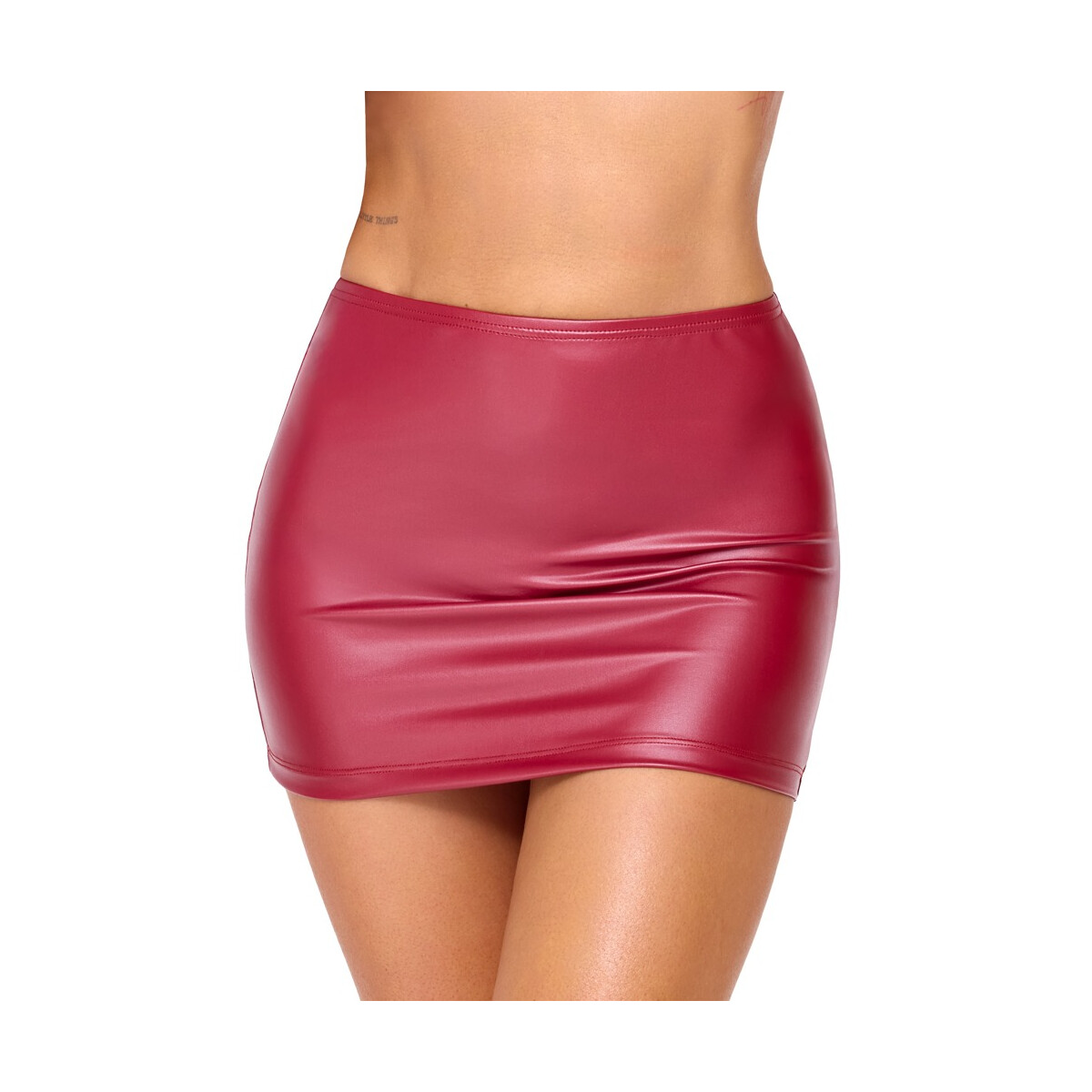 Cottelli PARTY Minirock | Roter Mattlook box