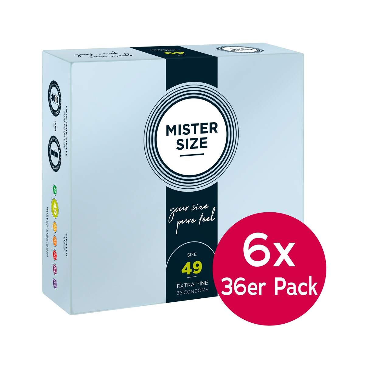 Mister Size Tray 49mm 6x36er