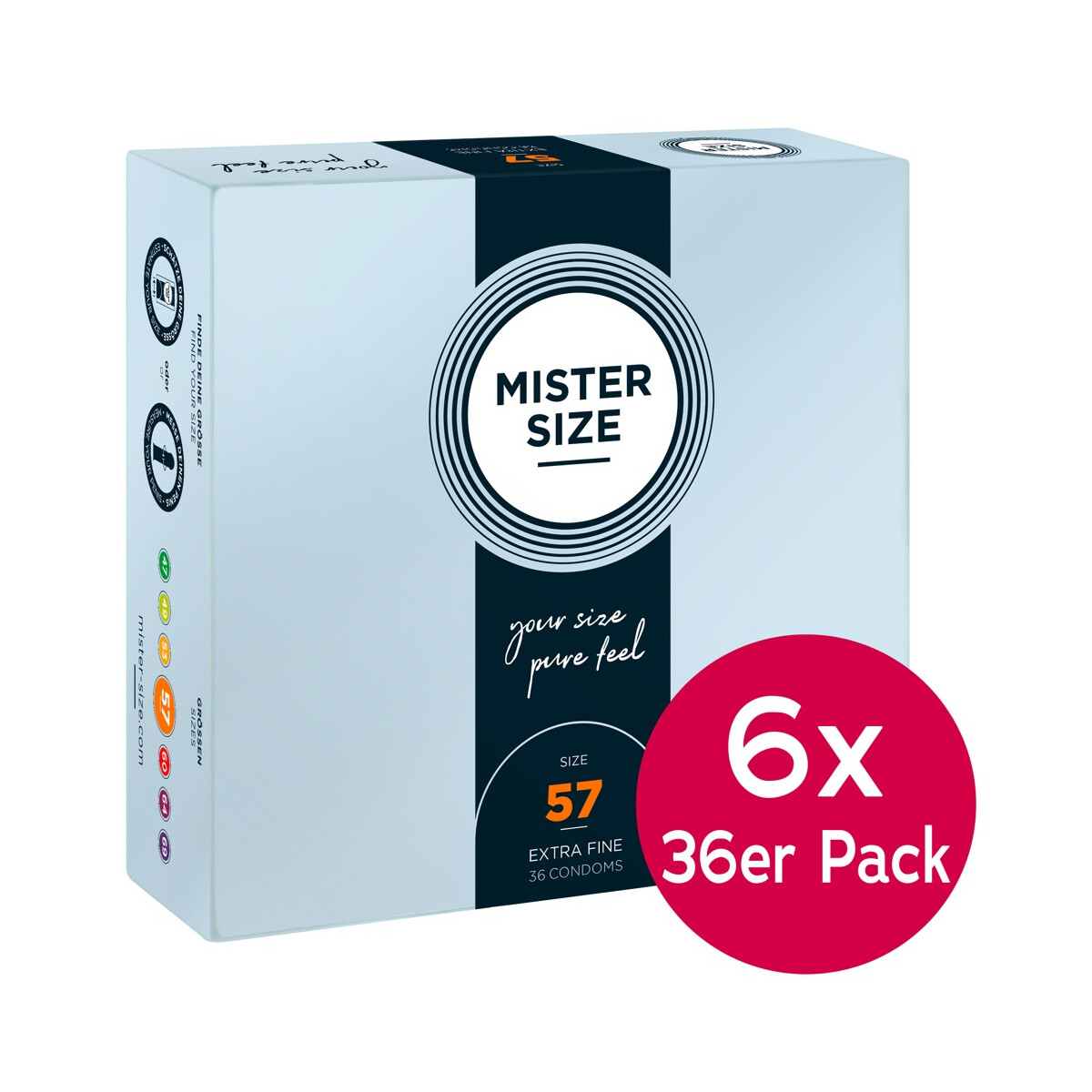 Mister Size Tray 57mm 6x36er