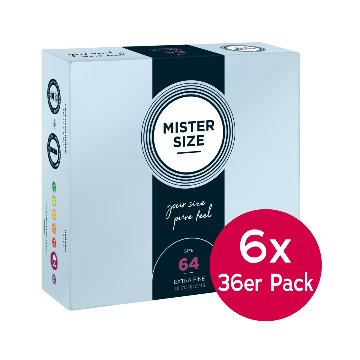 Mister Size Tray 64mm 6x36er