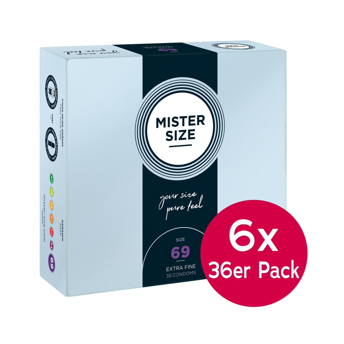 Mister Size Tray 69mm 6x36er