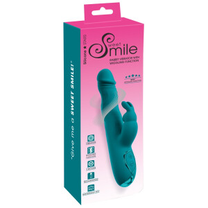 Rabbit-Vibrator mit Wackelfunktion - Smile Rabbit