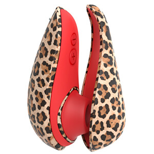 Womanizer Liberty 2 - Druckwellen-Vibrator im Leopard-Design (Braun)