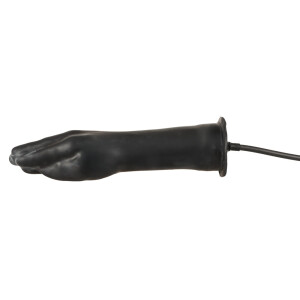 Latex Hand aufblasbar schwarz
