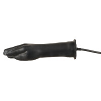 Latex Hand aufblasbar schwarz