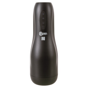 Rebel Smarter Masturbator mit Squeeze, Saug- & Vibrationsfunktion