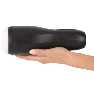 Rebel Smarter Masturbator mit Squeeze, Saug- & Vibrationsfunktion
