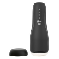 Rebel Smarter Masturbator mit Squeeze, Saug- & Vibrationsfunktion