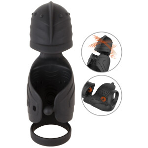 Rebel Cock Vibrator mit elliptischem Eichel-Stimulator