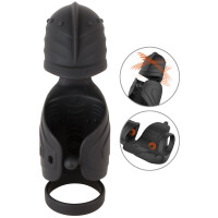 Rebel Cock Vibrator mit elliptischem Eichel-Stimulator