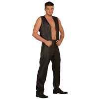 Leder Herrenhose im Jeans-Stil