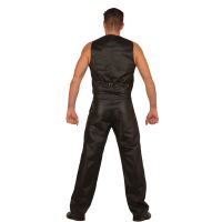 Leder Herrenhose im Jeans-Stil
