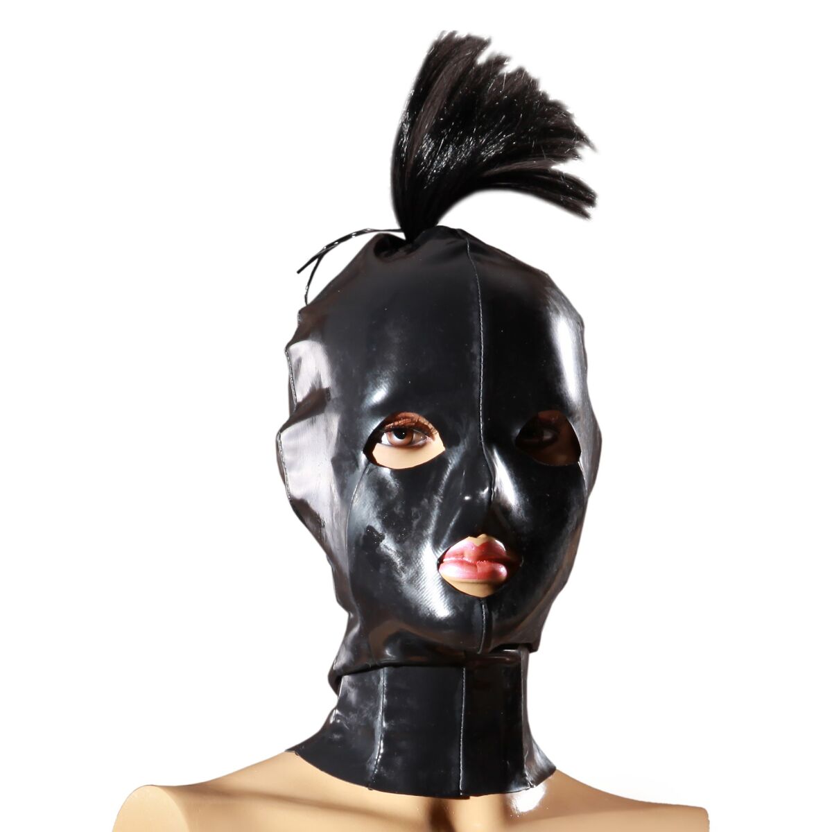 »Datex« - Maske mit Pferdeschwanz - Farbwahl