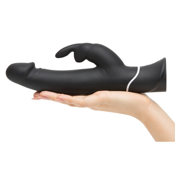 G-Punkt Vibrator »happyrabbit - Realistic« mit Klitorisreizer - Wasserdicht - Schwarz