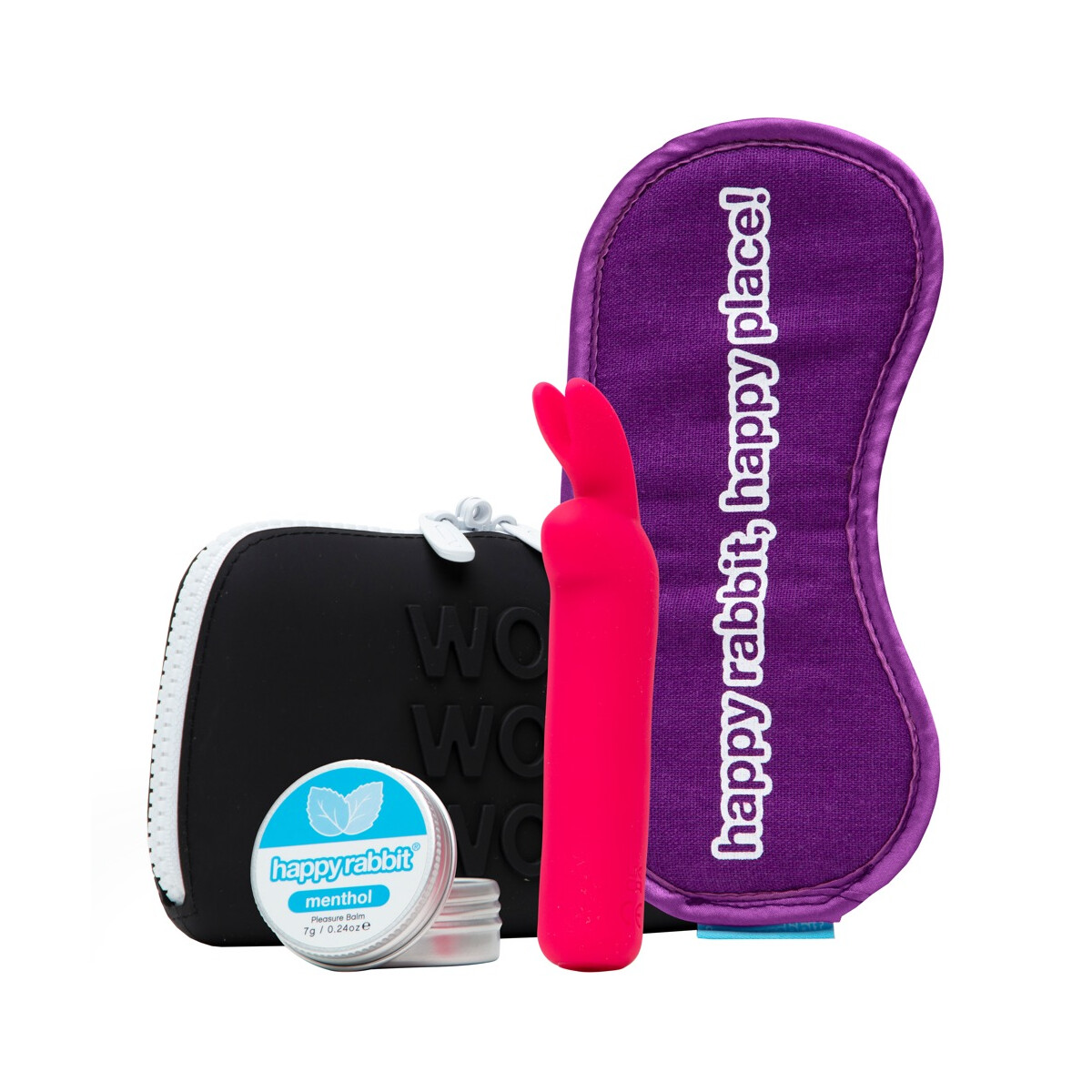 »happyrabbit«-Set mit Minivibrator & Toybag 