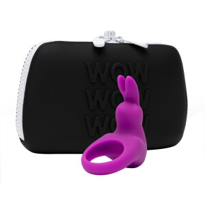 »happyrabbit«-Set mit Vibro-Penisring & Toybag