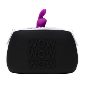 »happyrabbit«-Set mit Vibro-Penisring & Toybag