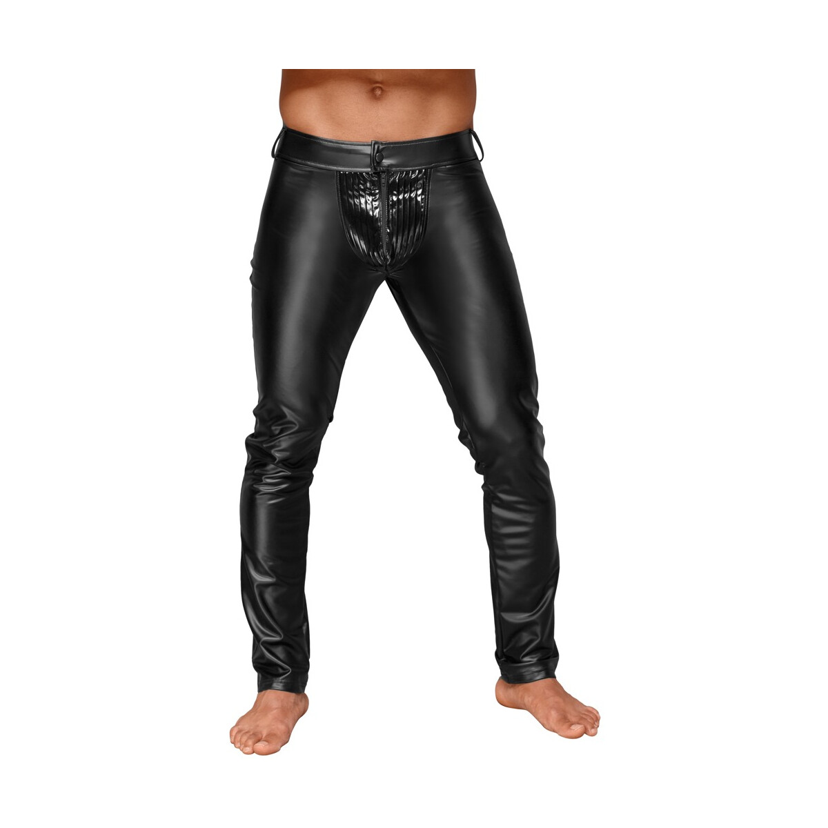 Schwarze Noir Hose Decadence im Powerwet box