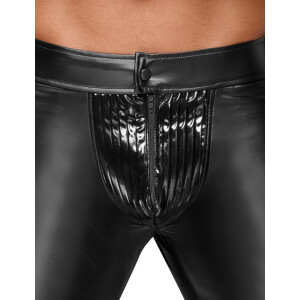 Noir Hose Decadence - Powerwetlook & Lack - Herren Clubwear - Schwarz