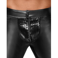 Noir Hose Decadence - Powerwetlook & Lack - Herren Clubwear - Schwarz